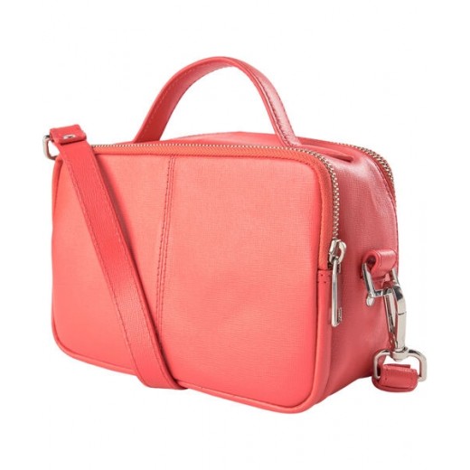 Daniel Silfen - Milano taske - Poppy red. Perfekt størrelse taske i smuk og klassisk rød