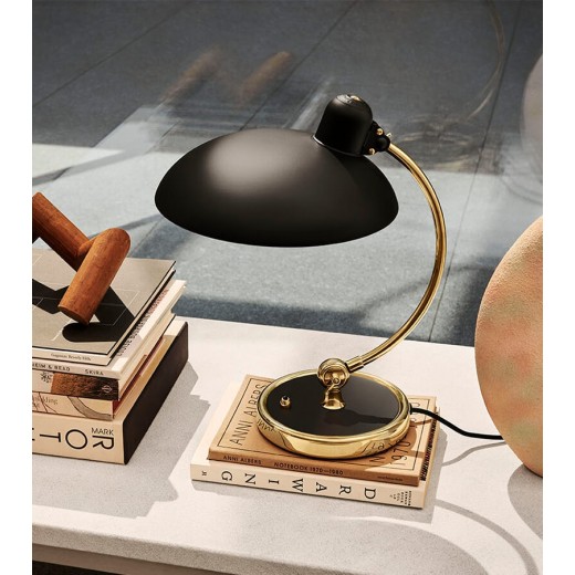 FritzHansenKAISERidellBordlampeMattblackbrass-31