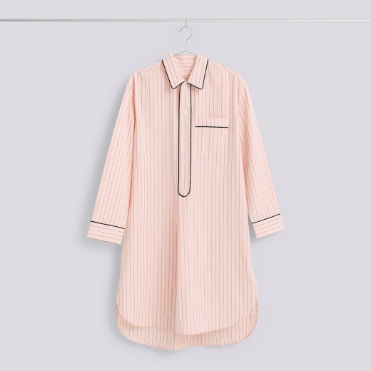 HAYFinelineLongNightshirtSoftPinkML-31