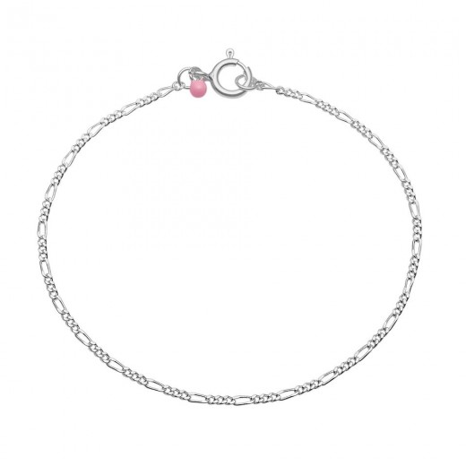 EnamelCopenhagenArmbndFigaroSlv-31