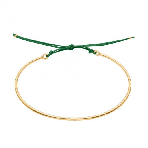 EnamelCopenhagenArmbndBanglehammeredGuldpetroleumsgrn-31