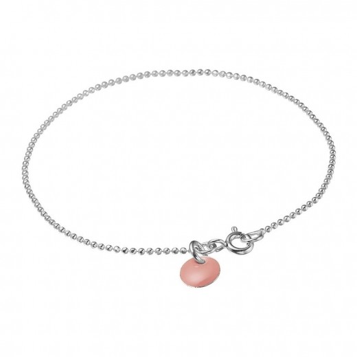 EnamelBraceletballchainSlvmflamingo-31