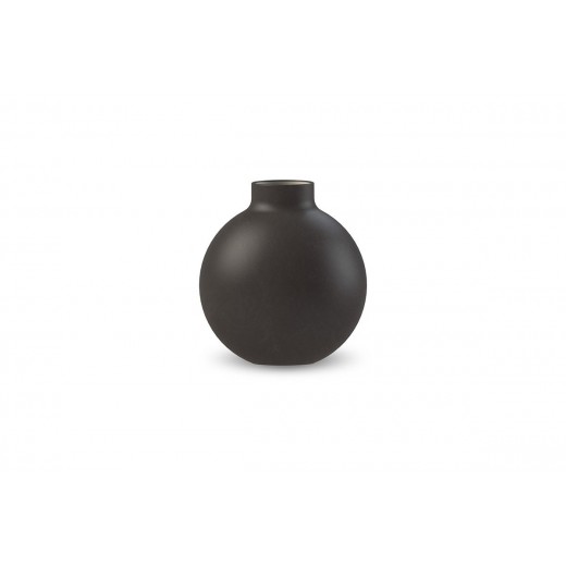 CooeeCollarVaseBlack12cm-31