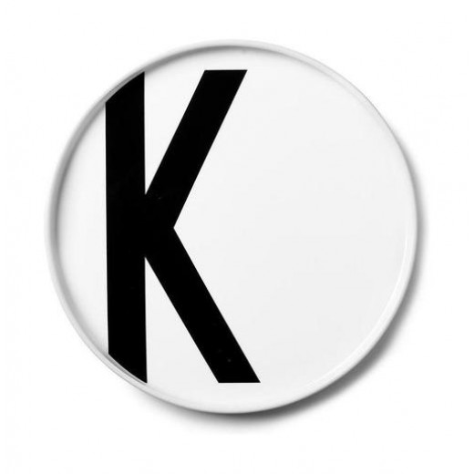 Design Letters - Tallerken middag - K