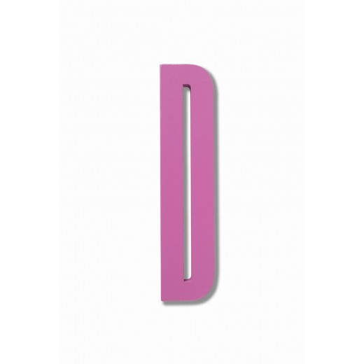 Design Letters - Bogstaver D - Pink