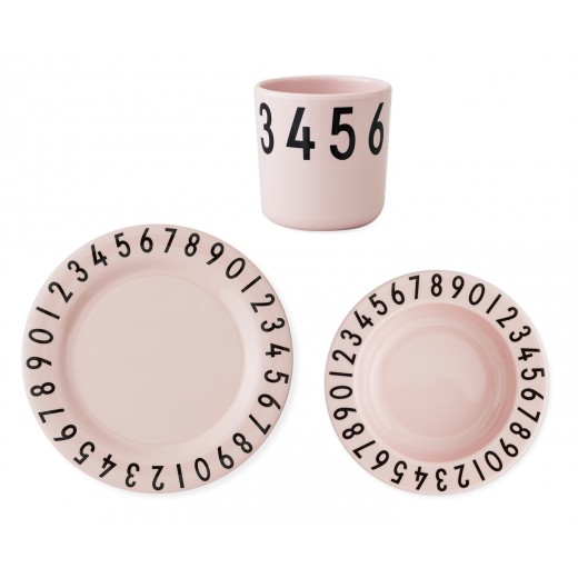 Design Letters - Melamine 'The numbers' - Pink