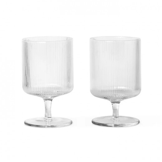 FermLivingRippleWineglassesClearSetof2-33