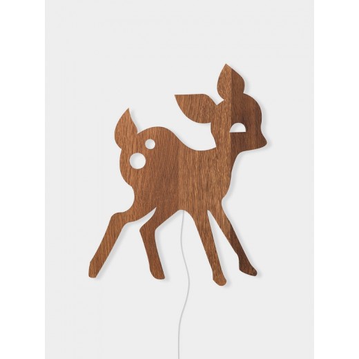 Ferm Living - My Deer lamp - smoked oak