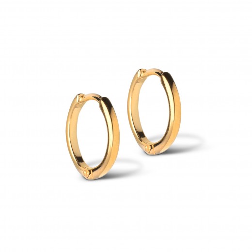 EnamelClassichoopsGuld10mm-31