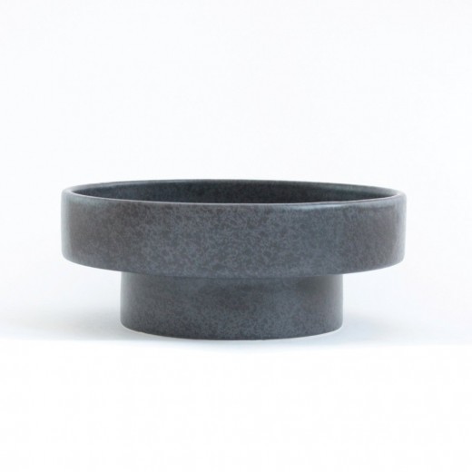 AniaIdadoubledishDarkgreydotsH75x20cm-31