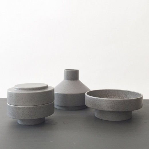 AniaIdadoubledishLightgreydotsH75x20cm-32