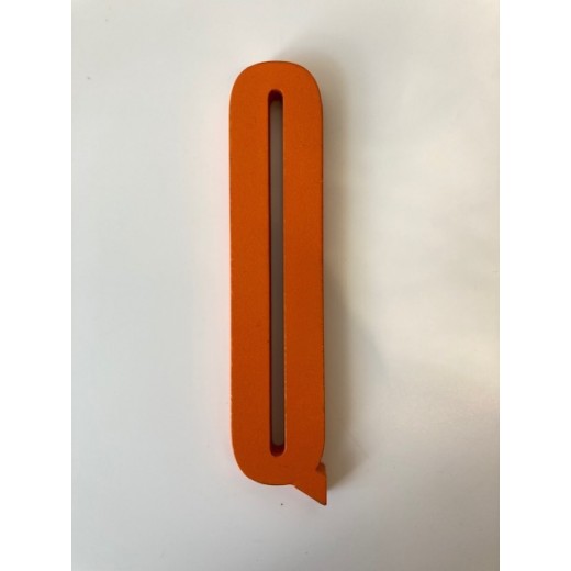 Design Letters - Bogstav - Q - Orange