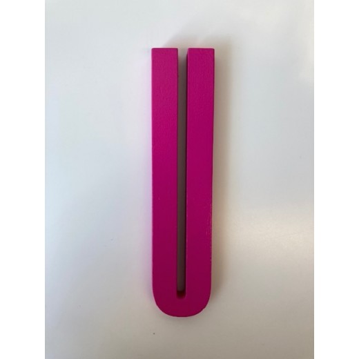 Design Letters - Bogstav - U - Pink