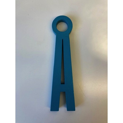 Design Letters - Bogstav - Å - Turkis