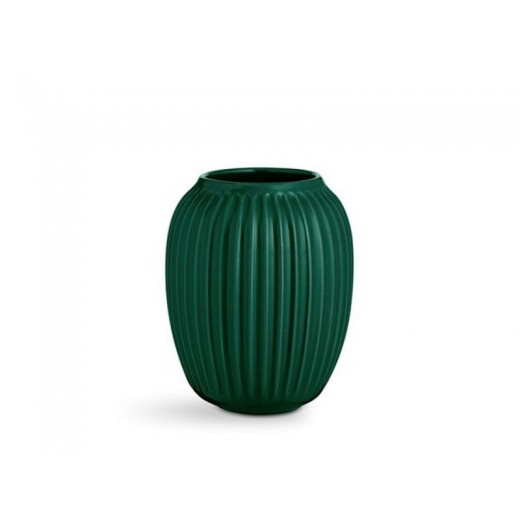 Åh gud Vise dig skal Kähler - Hammershøi, Vase, grøn, 20 cm.
