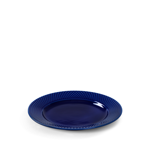 LyngbyPorcelnRhombeFrokosttallerkenDarkBlue23cm-32