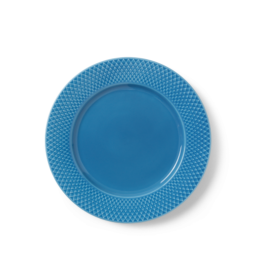 LyngbyPorcelnRhombemiddagstallerkenBlue27cm-31
