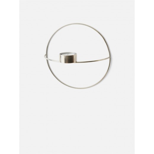 MenuPOVCircleTealightcandleholderSilver-31