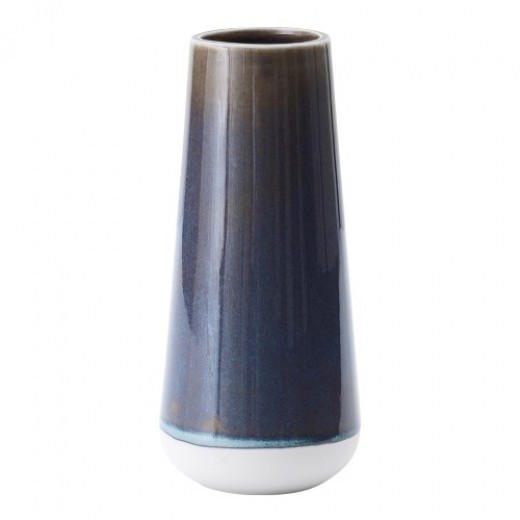 Larry Belmont video Ideelt Morsø - Glaze vase - blå - 15 cm.