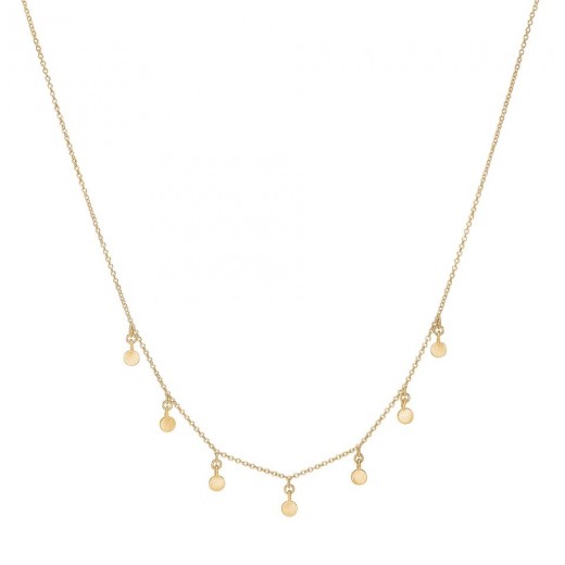 EnamelCopenhagenHalskdeChokerraindropsGuld-31