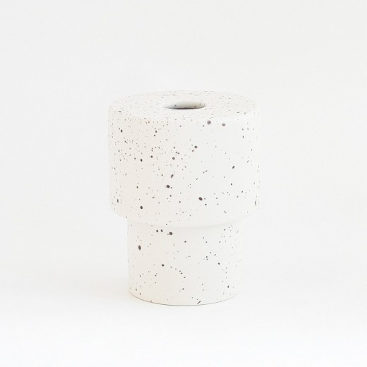 AniaOlesenvaseWhitedotsH12x85cm-31