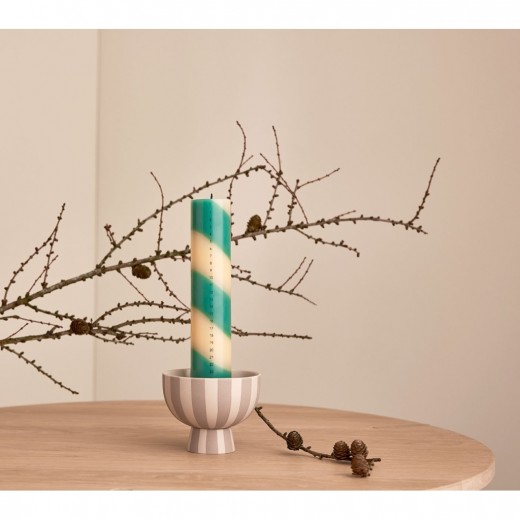 OyoyChristmasCalendarCandleKalenderlysClayogPaleMint-31