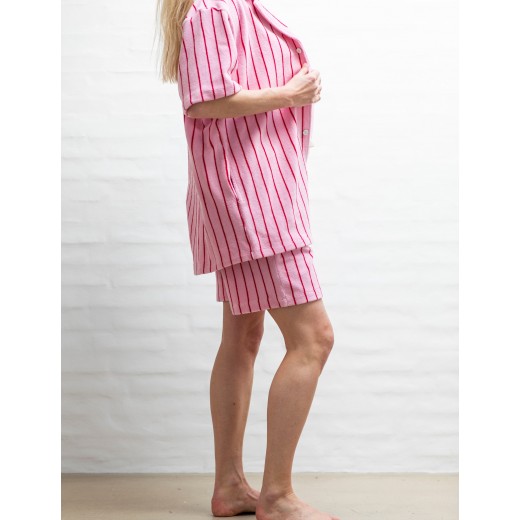 BongustaNaramKnittedShortsBabyPinkSkiPatrol-32