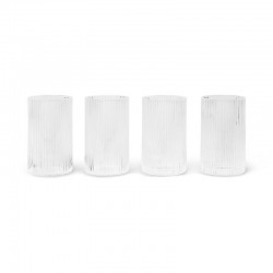 FermLivingRippleVerrinesSetof4Clear-20