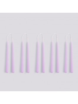 HAYMiniConicalCandleLilac12stk-20