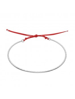 EnamelCopenhagenArmbndBanglehammeredSlvrd-20