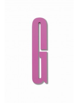 Design Letters - Bogstav - G - Pink