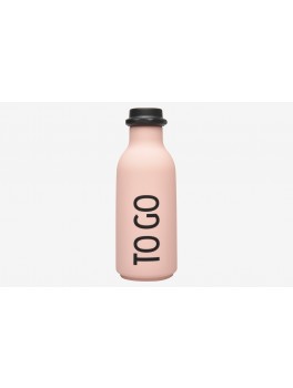 Design Letters - To Go water bottle - Rosa
