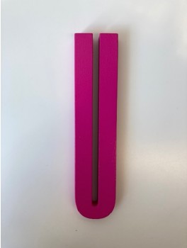 Design Letters - Bogstav - U - Pink