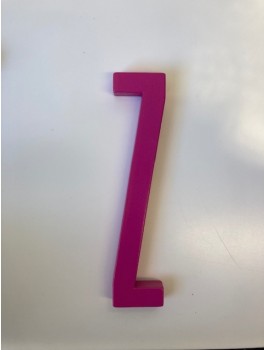 Design Letters - Bogstav - Z - Pink