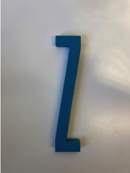 Design Letters - Bogstav - Z - Turkis