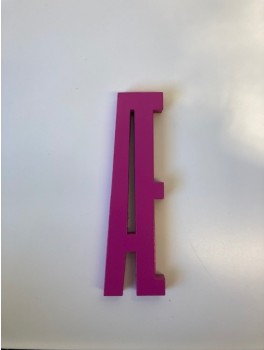 Design Letters - Bogstav - Æ - Pink