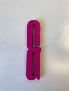 Design Letters - Bogstav - & - Pink