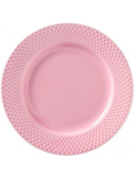 LyngbyPorcelnRhombedesserttallerkenRosa-20