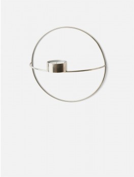MenuPovCircletealightcandleholderSilversmall-20