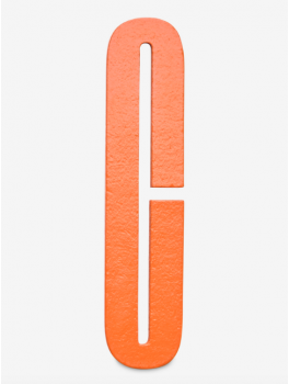 Design Letters - Bogstav - C - Orange