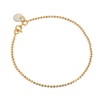 EnamelBraceletballchainGuldbeige-01