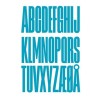 Design Letters - Bogstaver - A - Turkis