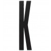 Design Letters - Bogstav - K - Sort