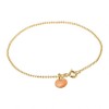 EnamelBraceletballchainGuldmpeach-01