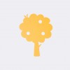 Ferm Living - Tree lamp - Yellow