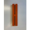 Design Letters - Bogstav - H - Orange