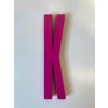 Design Letters - Bogstav - K - Pink