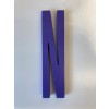 Design Letters - Bogstav - N - Lilla