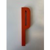 Design Letters - Bogstav - P - Orange