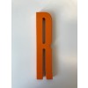 Design Letters - Bogstav - R - Orange